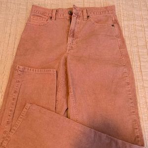 American Eagle Corduroy Pink Jeans